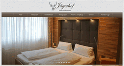 Desktop Screenshot of hoteljaegerhof.de